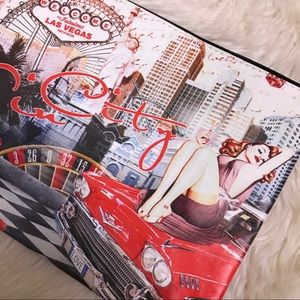 Robin Ruth- Sin City Pinup Las Vegas cosmetic Bag